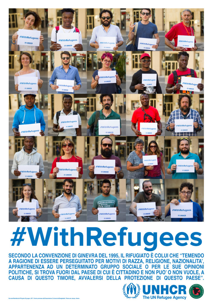 #WithRefugees