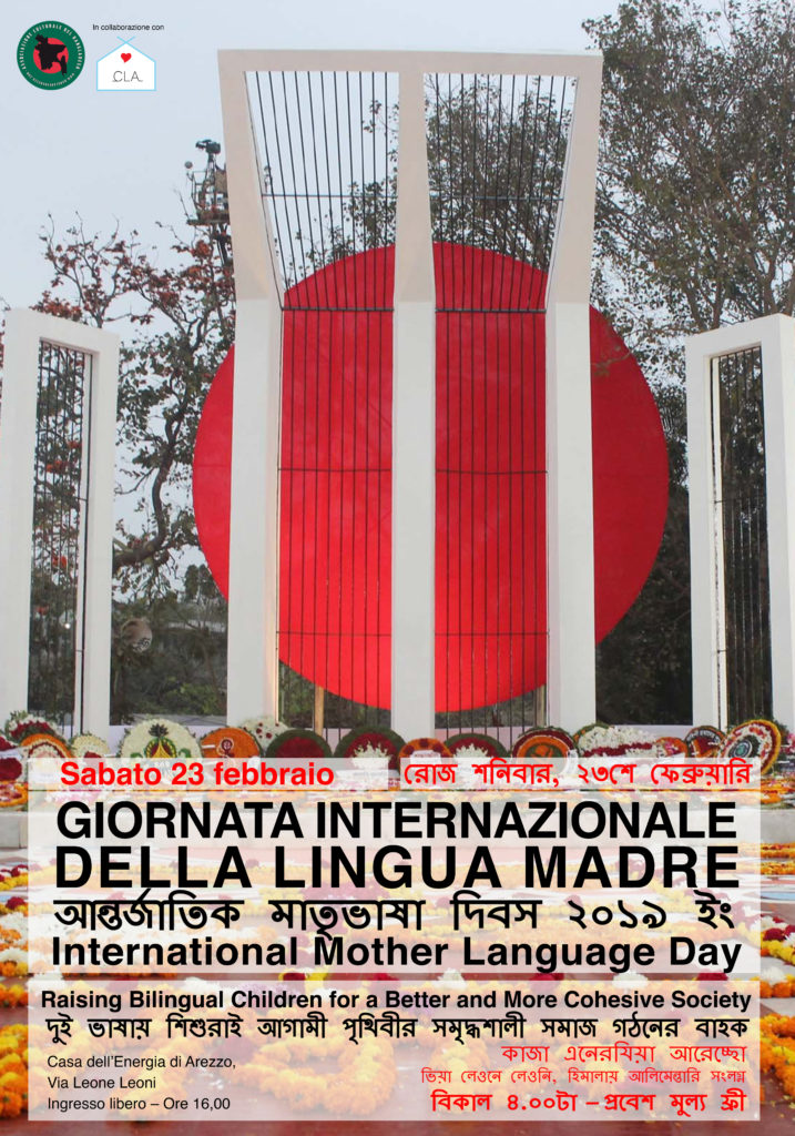 GIORNATA INTERNAZIONALE DELLA LINGUA MADRE 2019 – Raising bilingual children for a better and more cohesive society