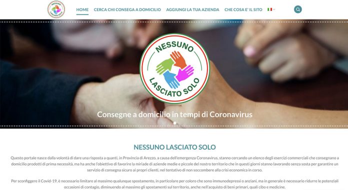 NESSUNO LASCIATO SOLO – Un nuovo portale plurilingue per la consegna a domicilio durante l’emergenza COVID-19